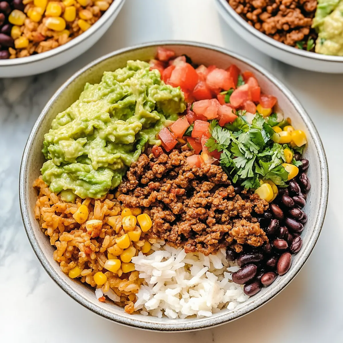 Ground Turkey Rice Bowl