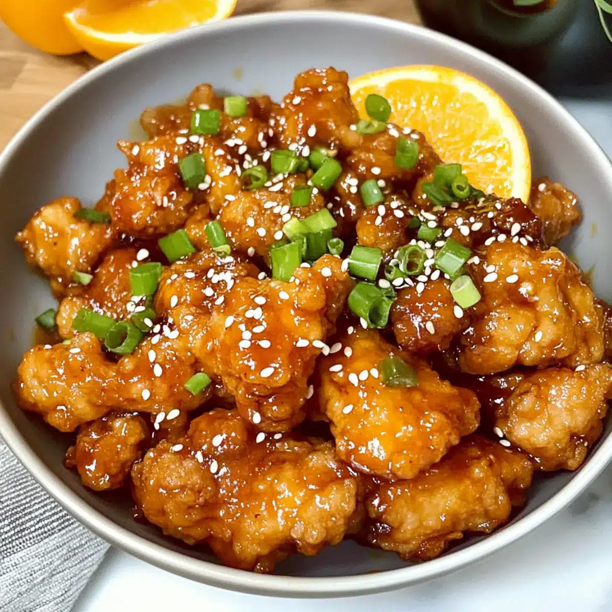 Orange Chicken Recipe