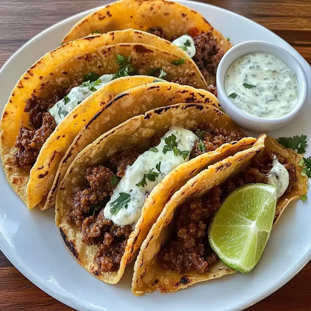 Crispy Ground Beef Tacos