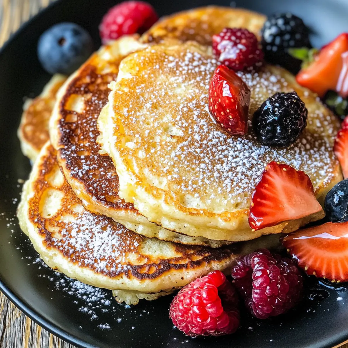 Cottage Cheese Pancakes