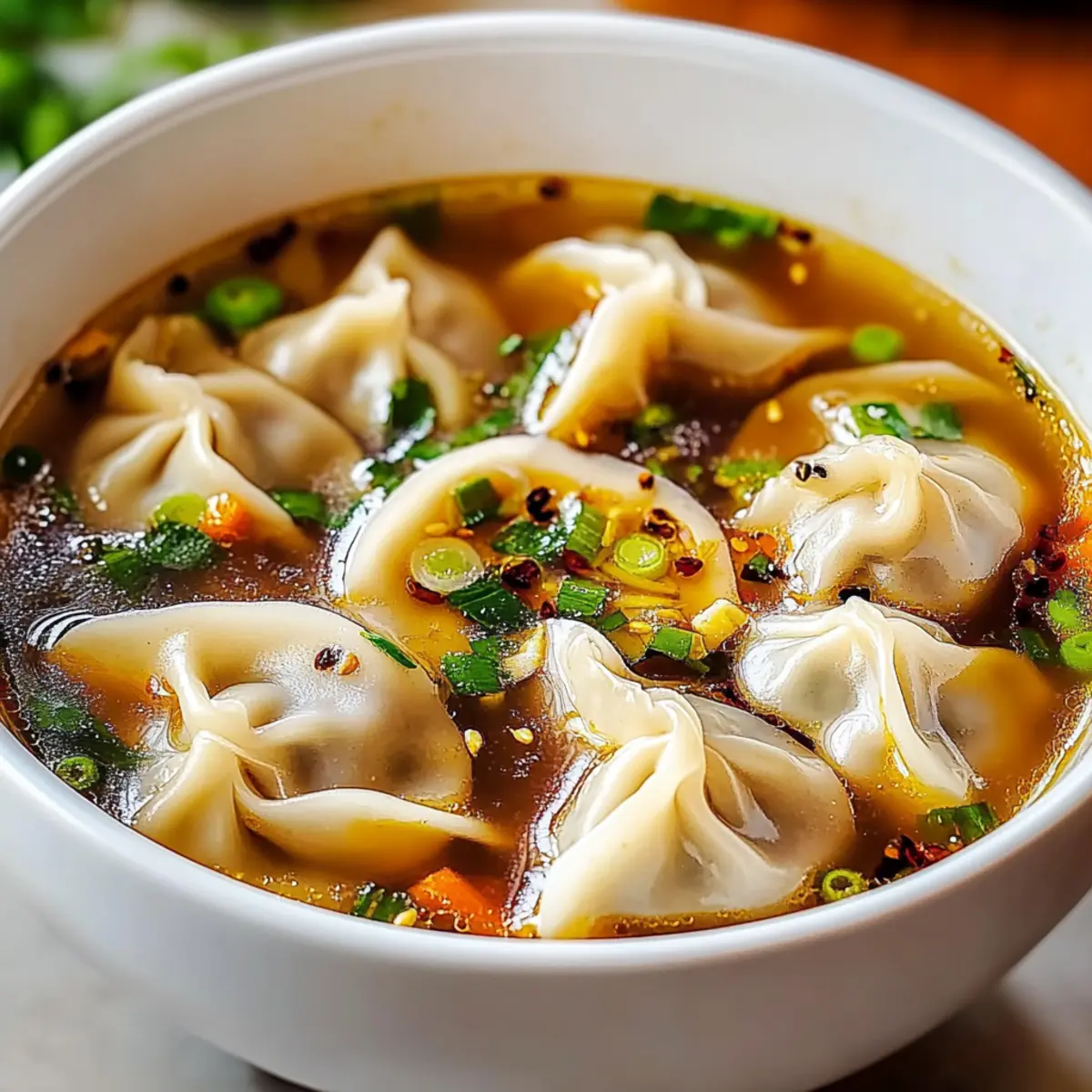 Potsticker Soup