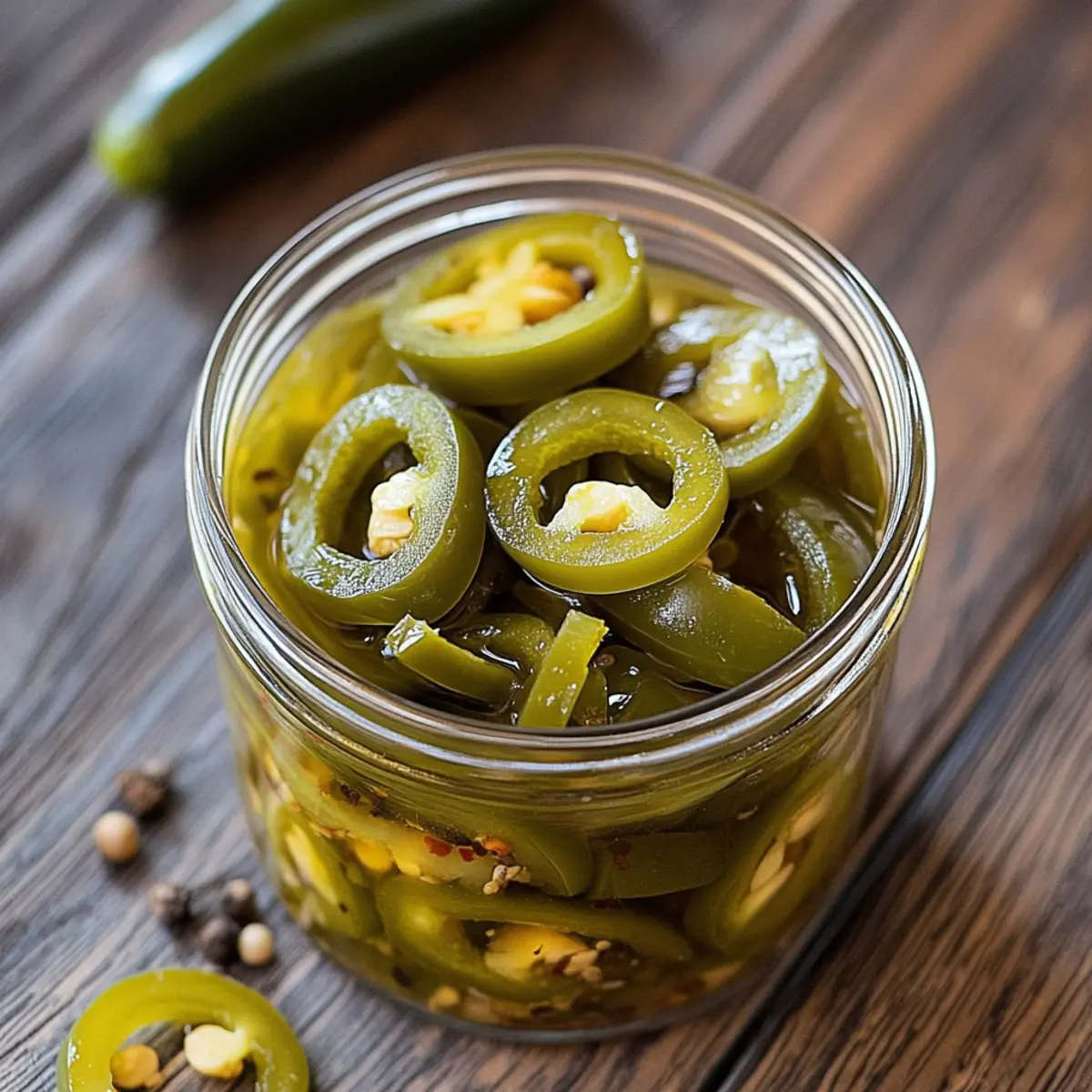 Smoked Pickled Jalapenos