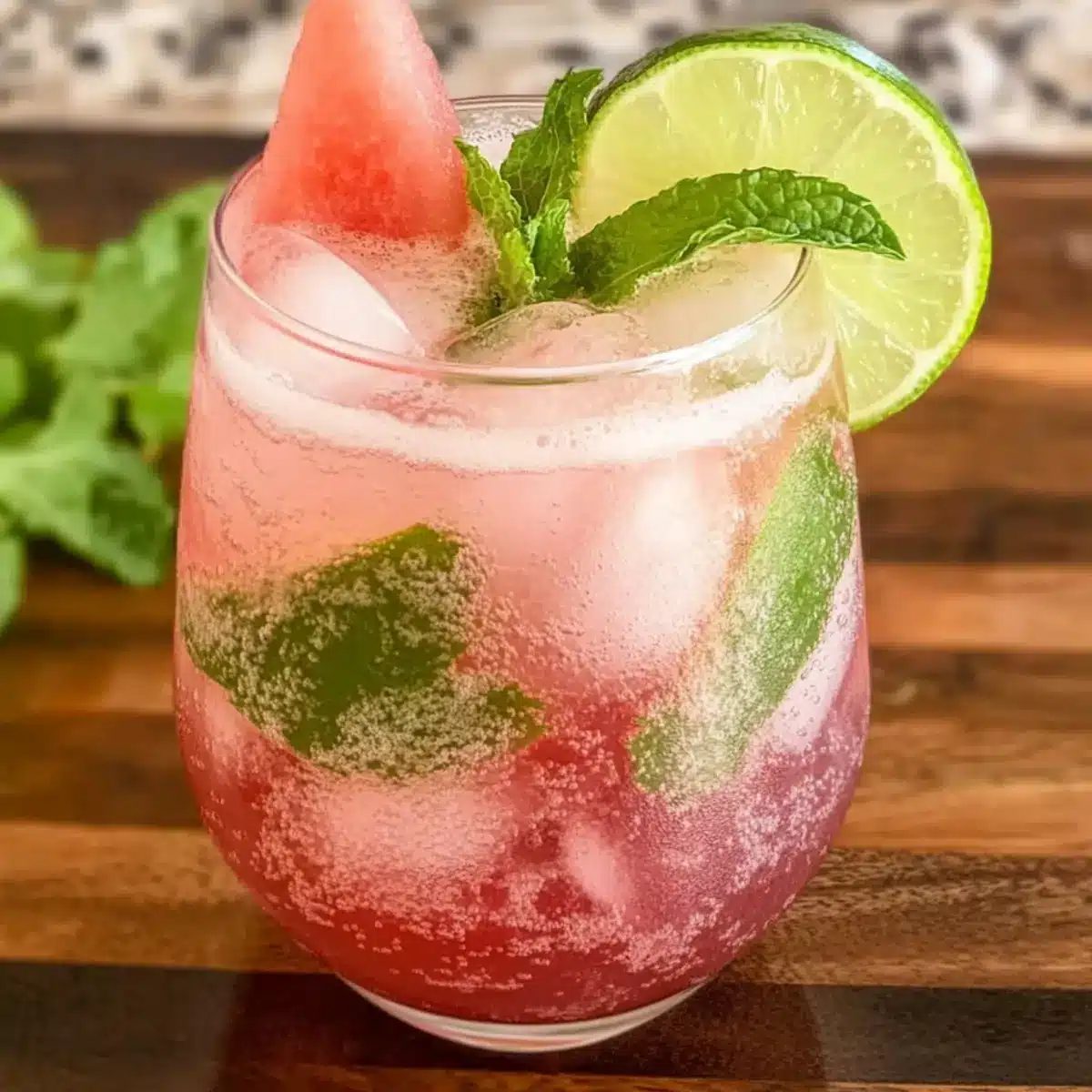 Refreshing Watermelon Lime Mint Mocktails for Summer Bliss