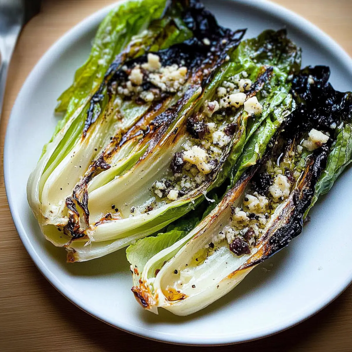 Grilled Romaine Caesar Salad