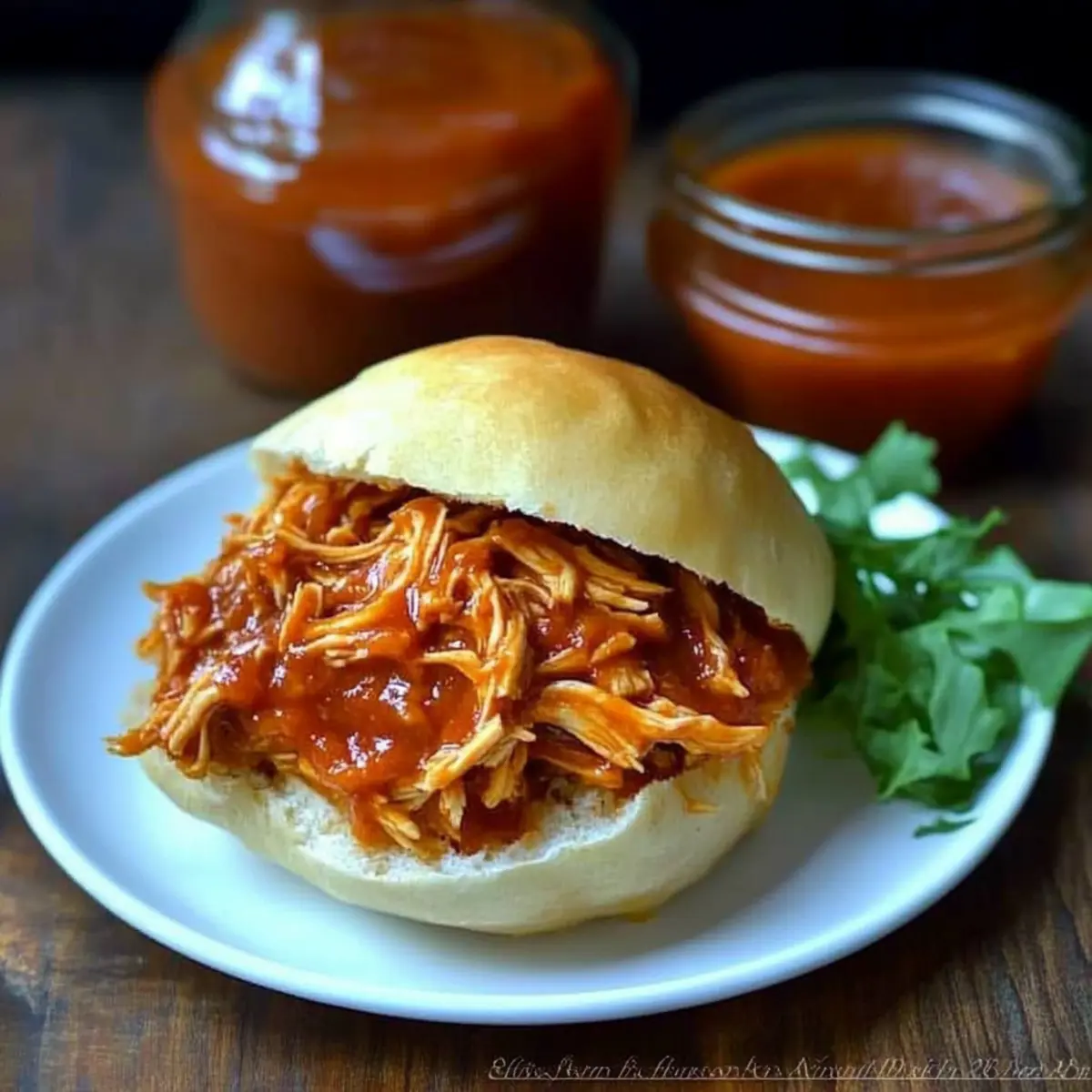 Peach BBQ Pulled Chicken