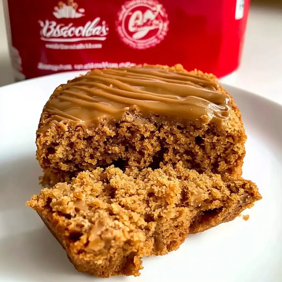 Mini Biscoff Cakes