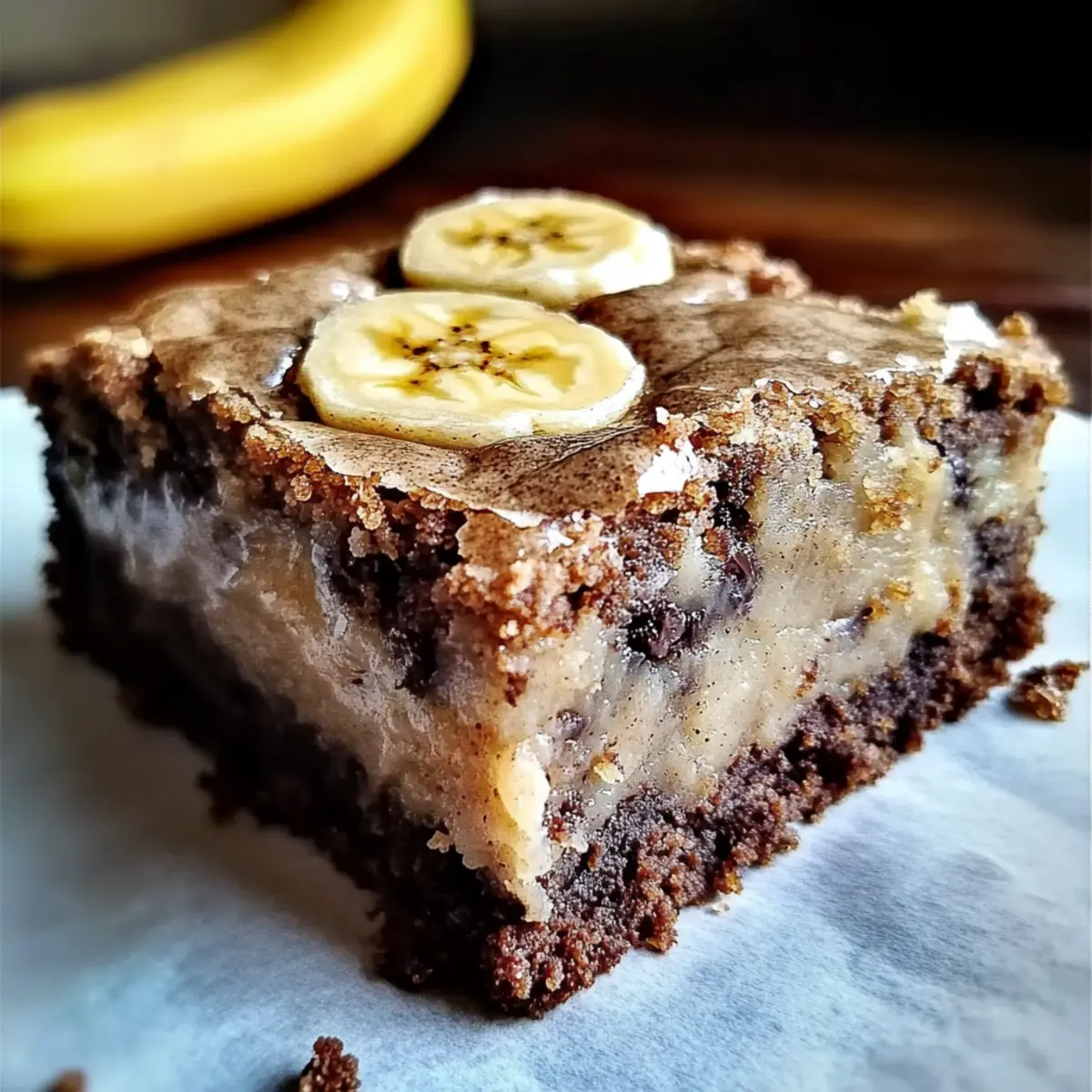 Banana Bread Brownies