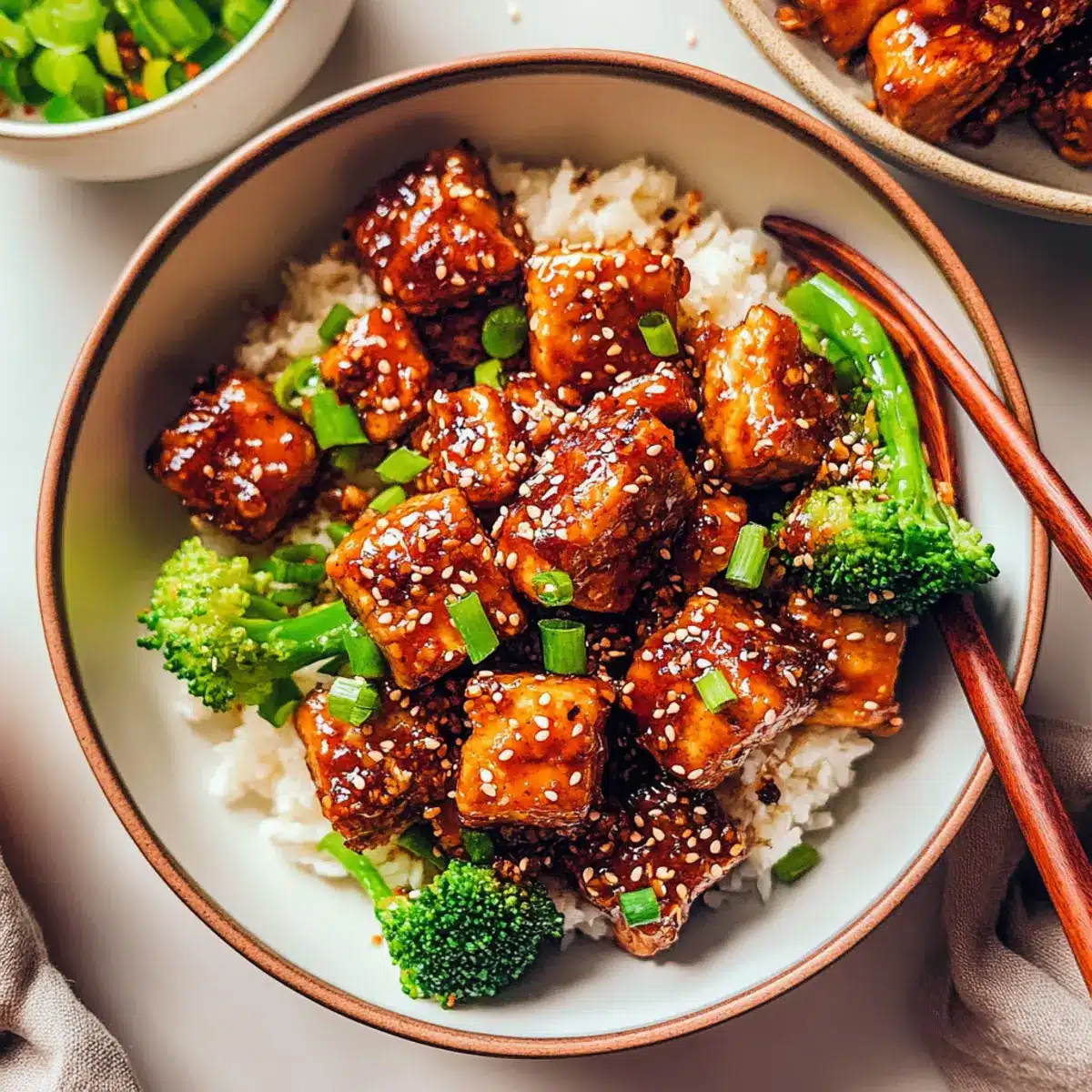 Sesame Tofu