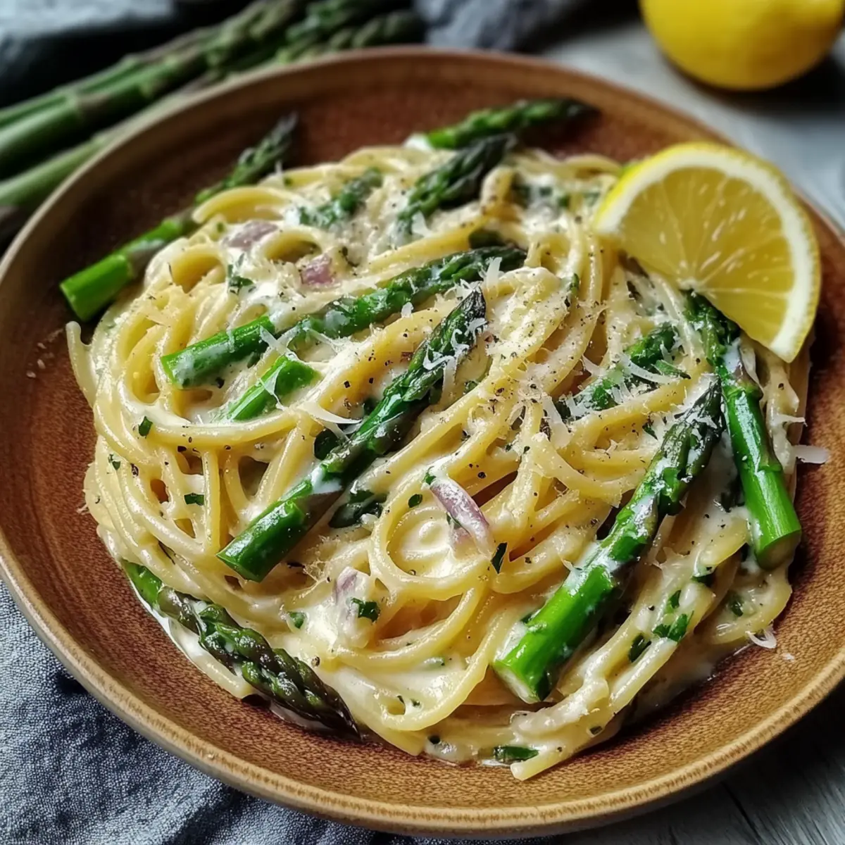 Spargel Pasta