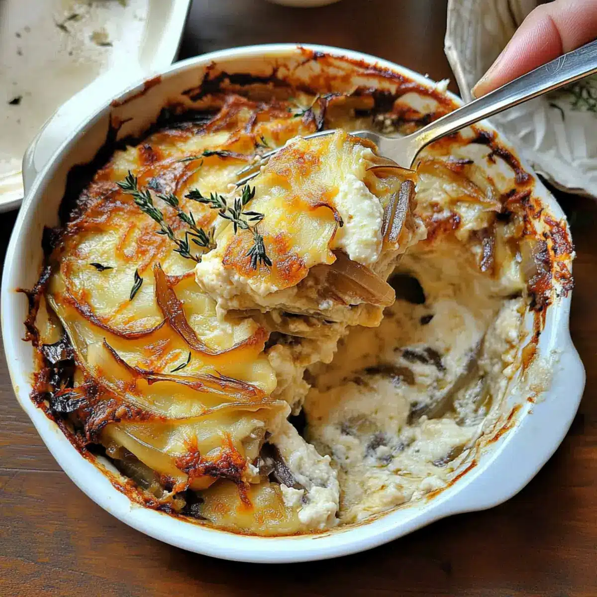 Vegan French Onion Lasagna