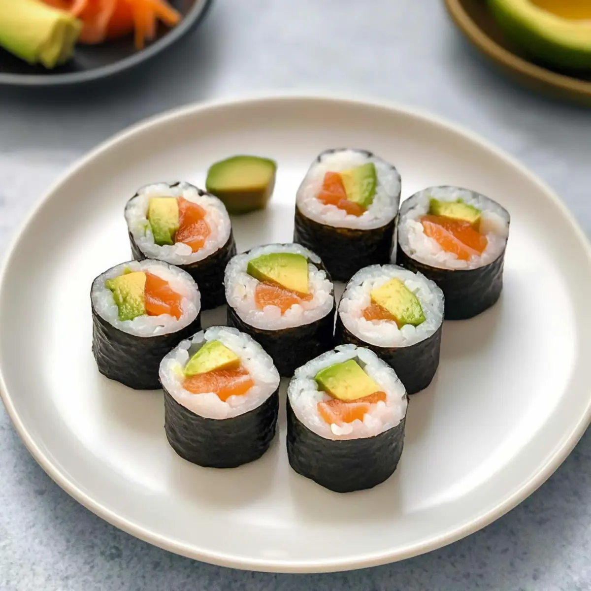 Salmon Avocado Rolls