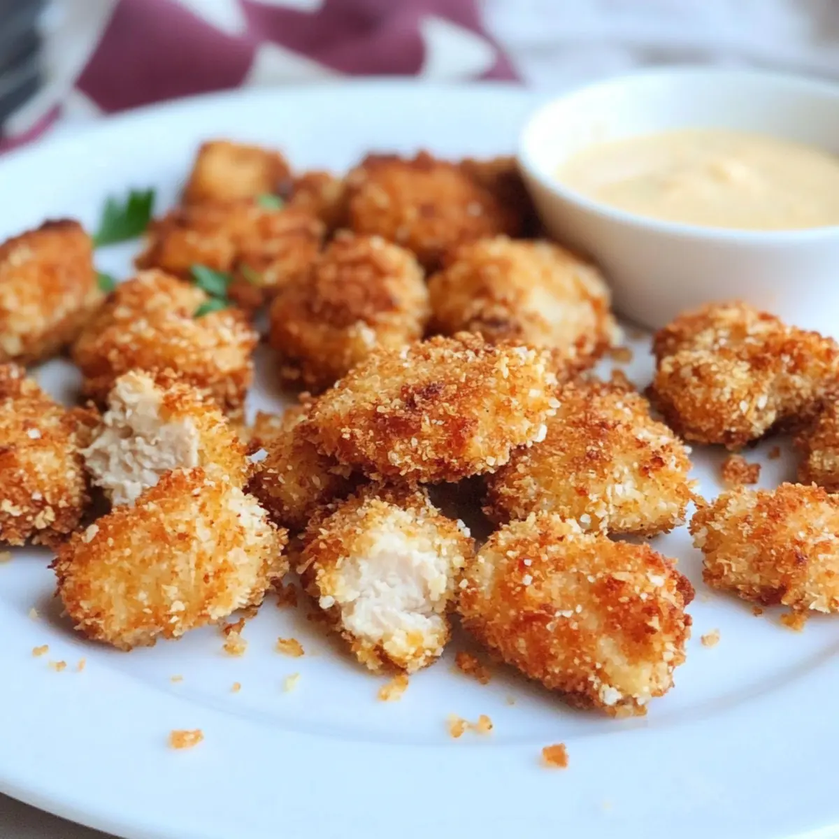 Crispy Baked Chicken Nuggets