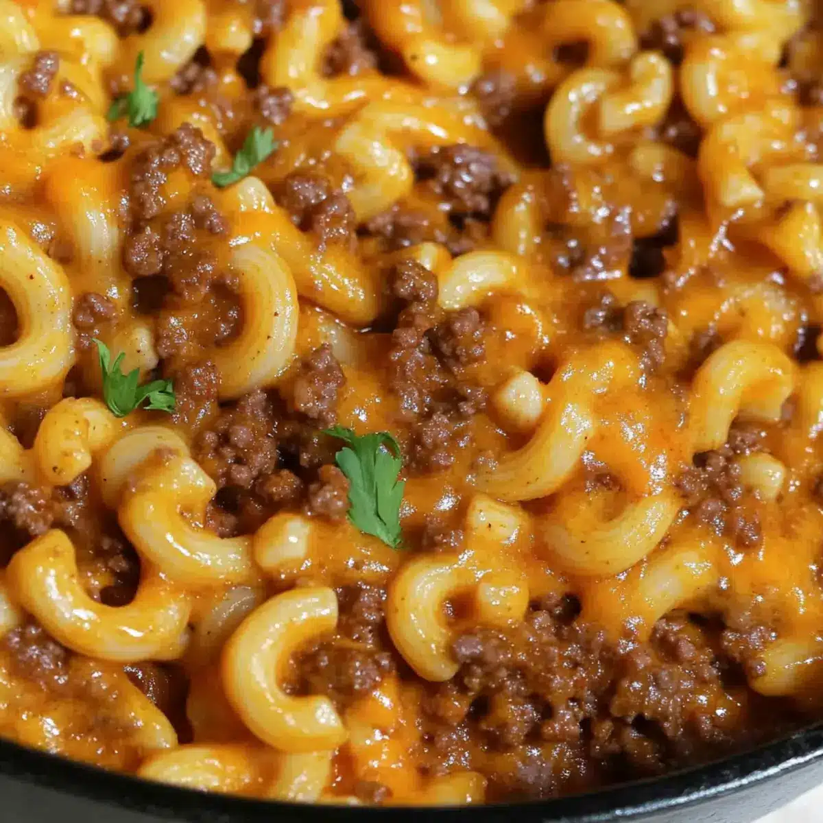 Cheeseburger Macaroni