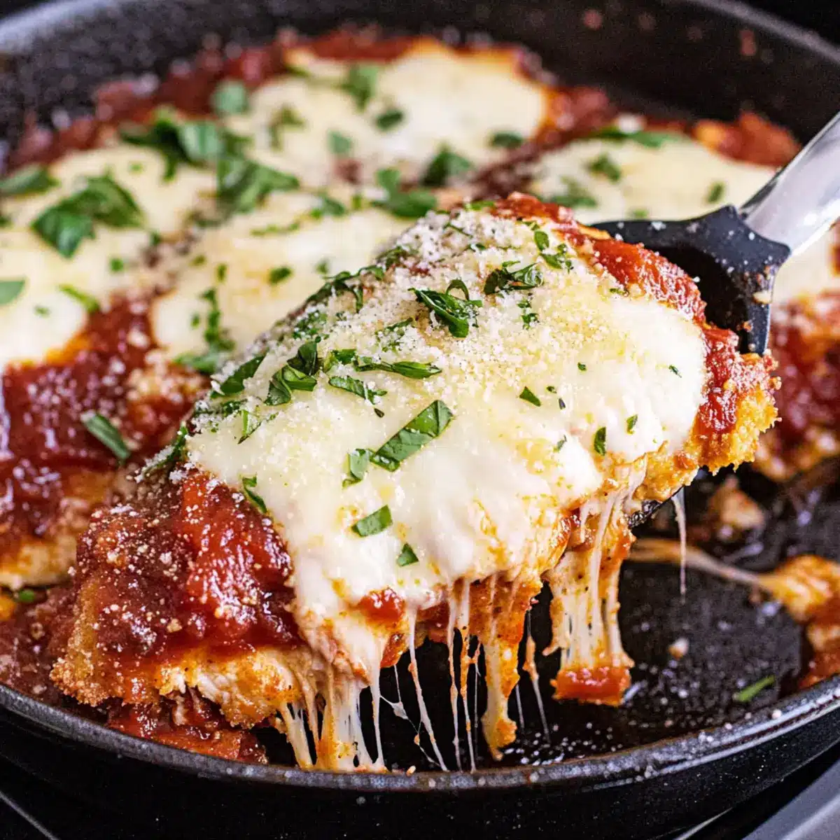 Skillet Chicken Parmesan