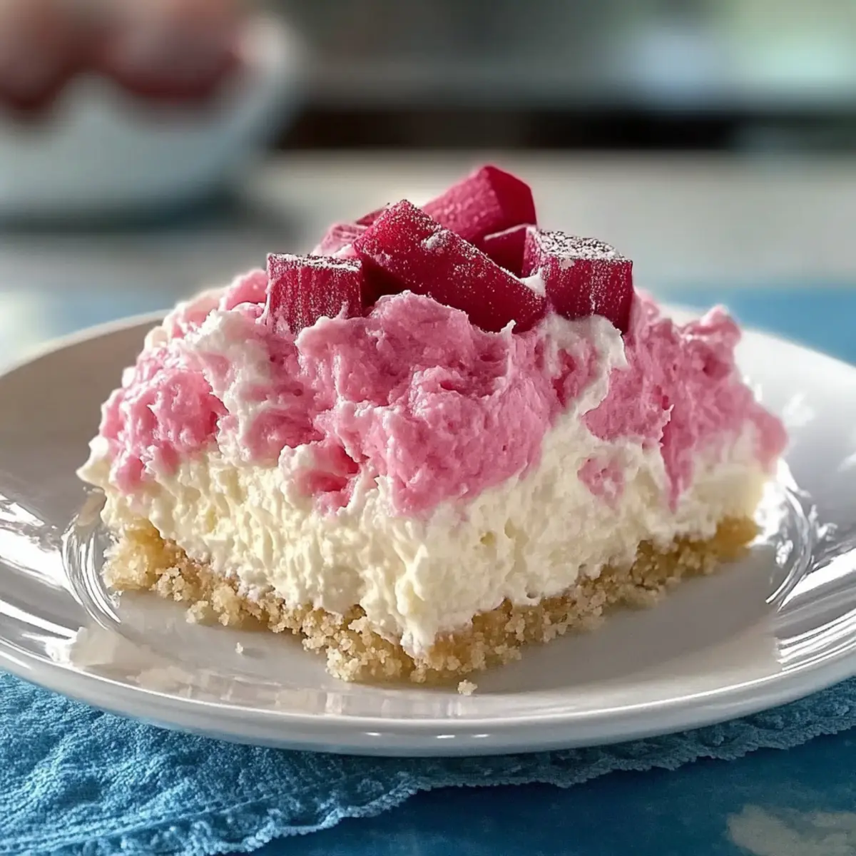 Rhubarb Fluff Recipe