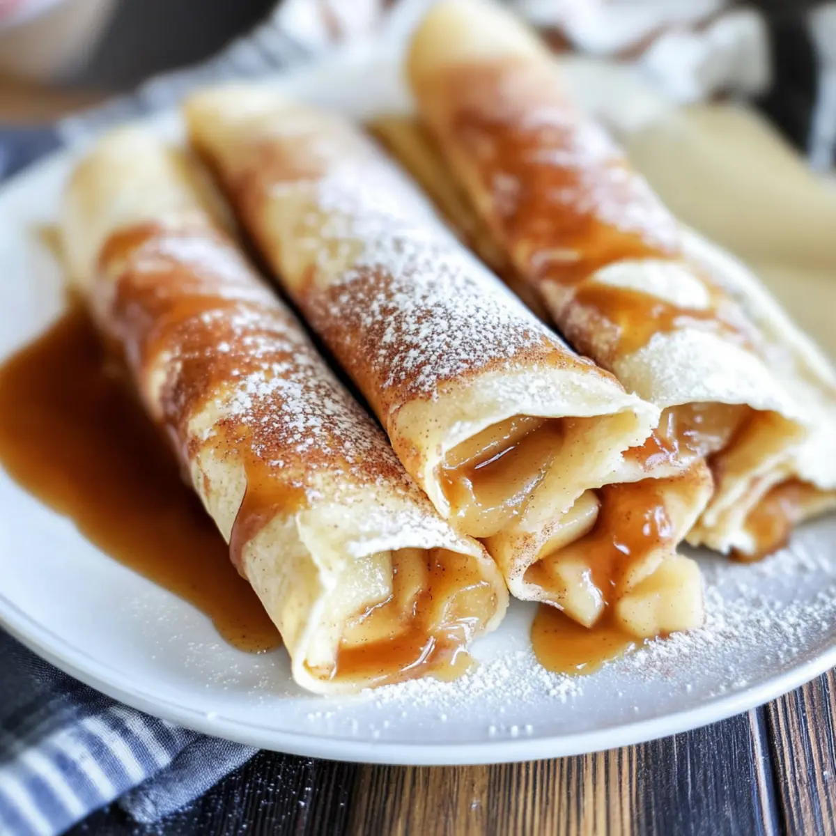 Apple Pie Taquitos
