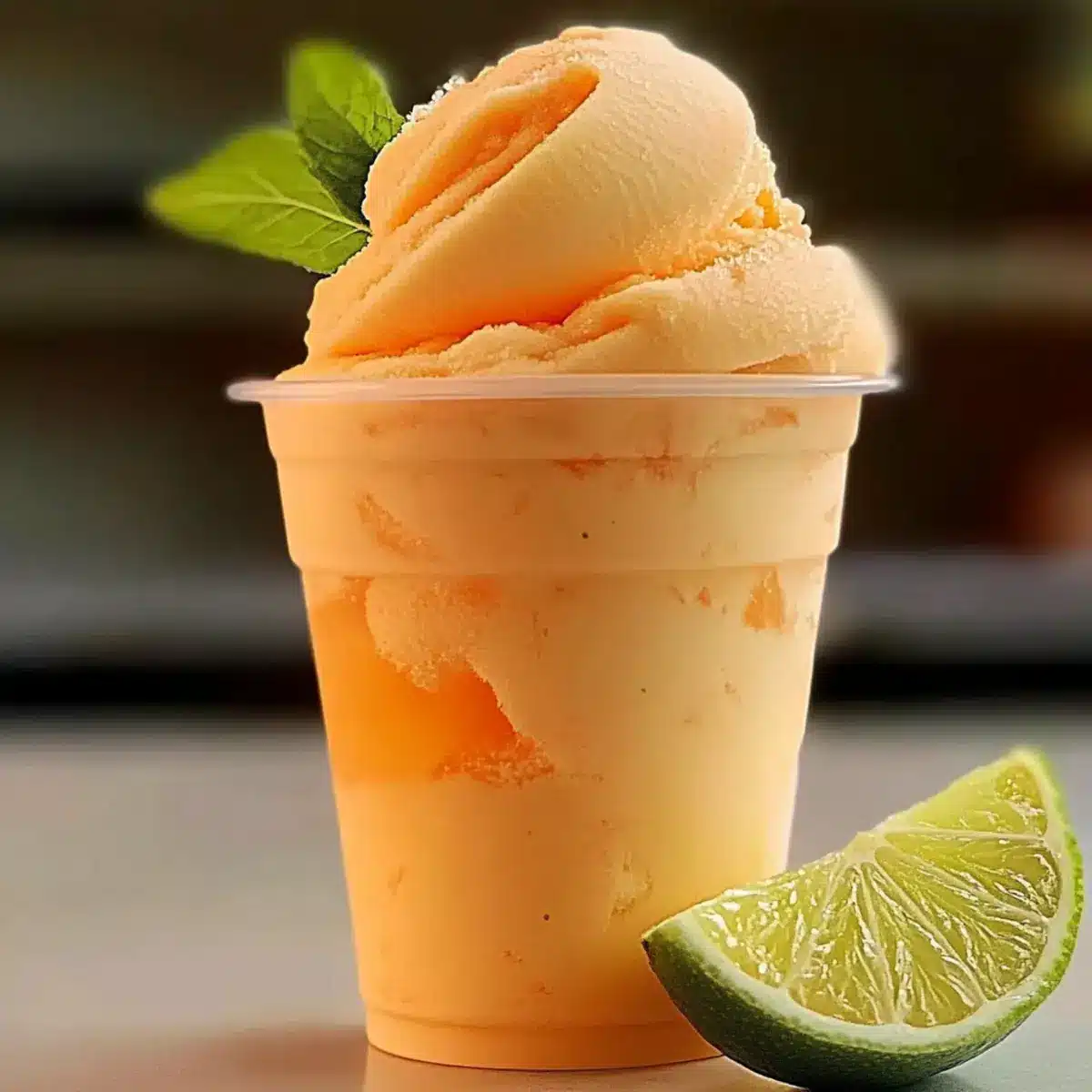 Orange Crush Sherbet Delight