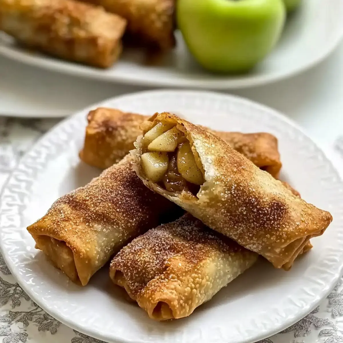 Apple Pie Egg Rolls