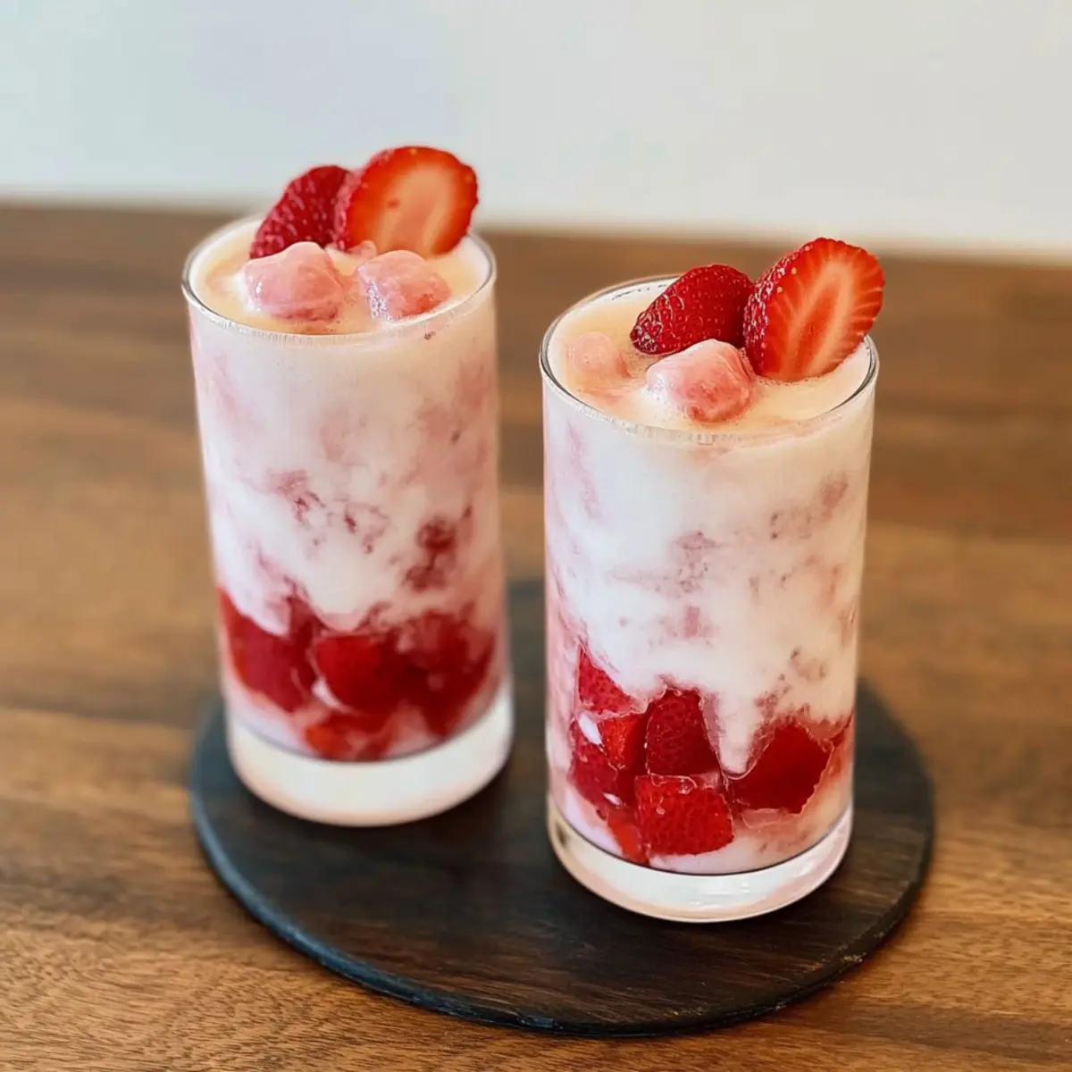 Korean Strawberry Milk