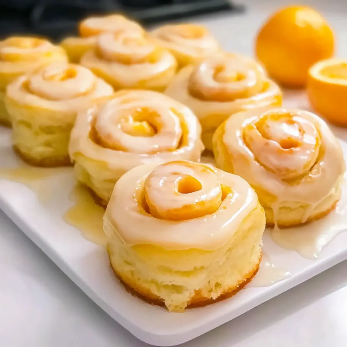 Fluffy Orange Rolls