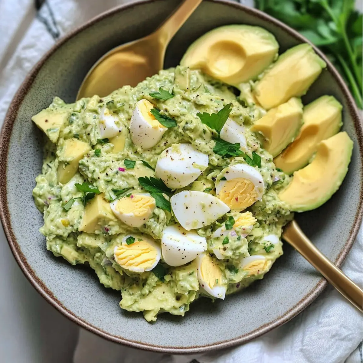 Herby Avocado Egg Salad