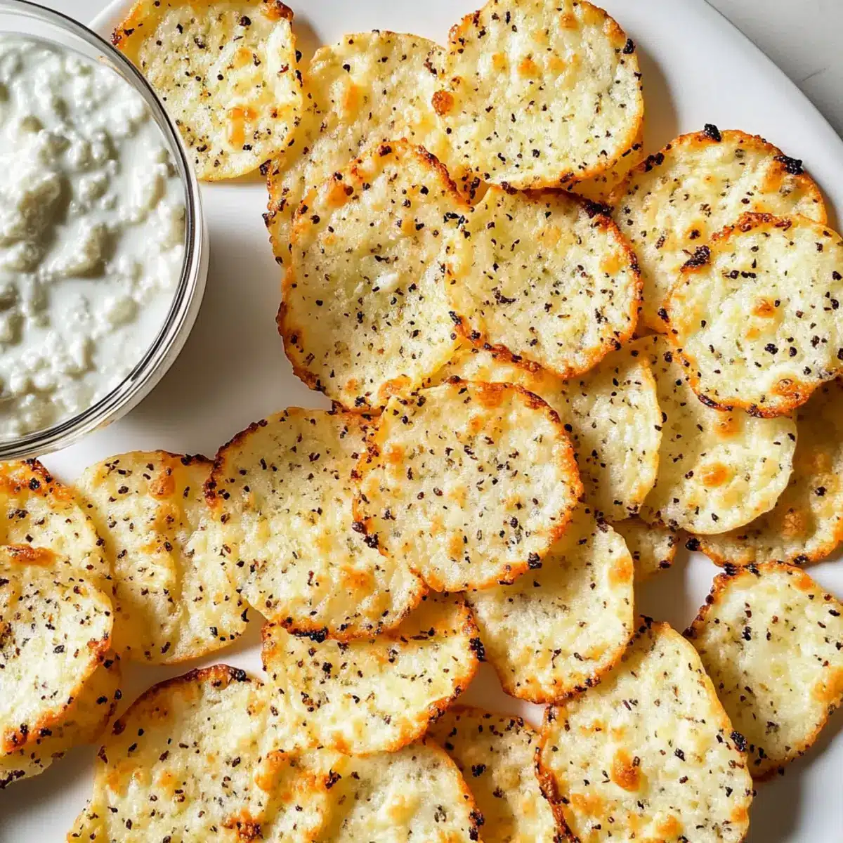 Cottage Cheese Chips