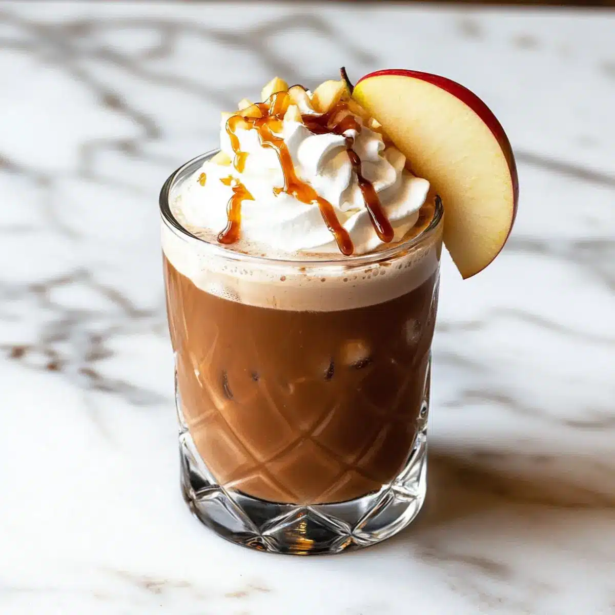 Caramel Apple Spice Iced Coffee