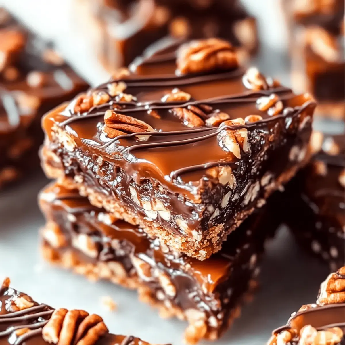 Pecan Turtle Bars