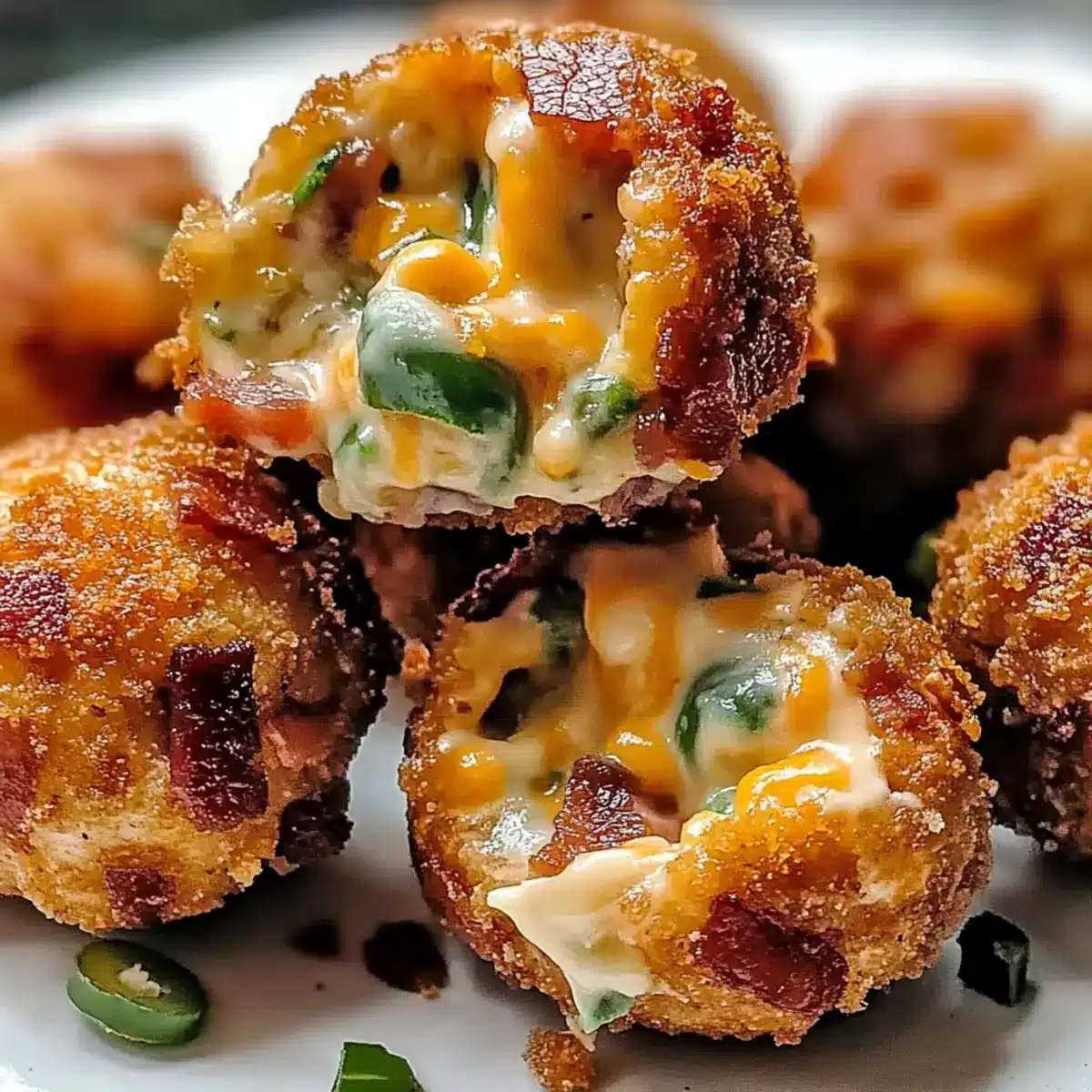 Bacon Jalapeño Popper Cheese Balls