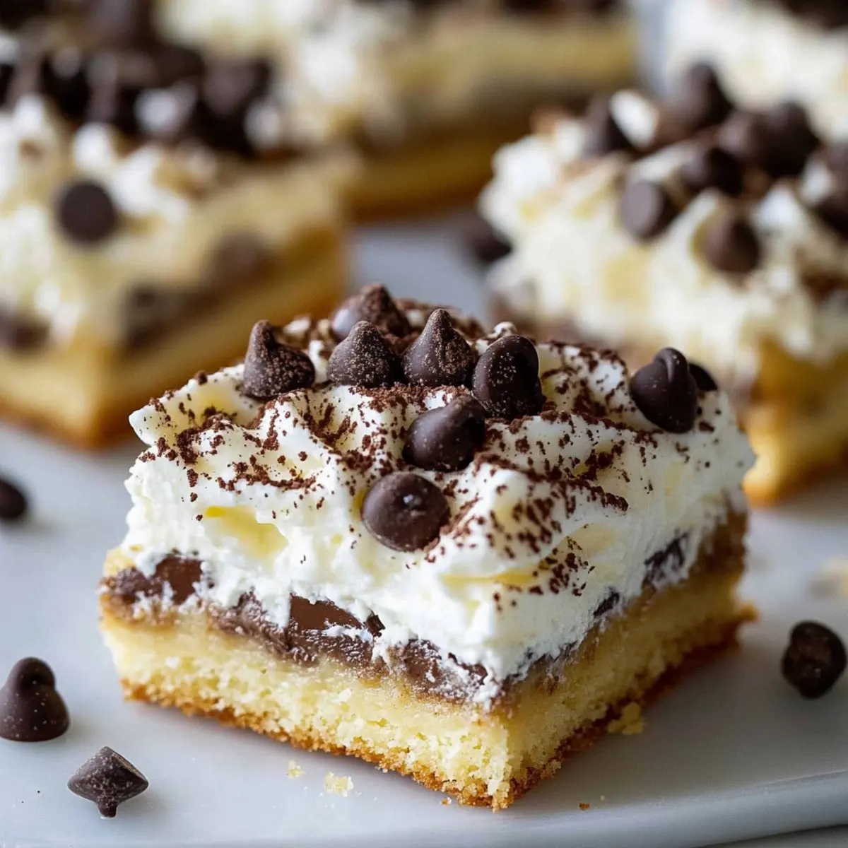 Cannoli Bars