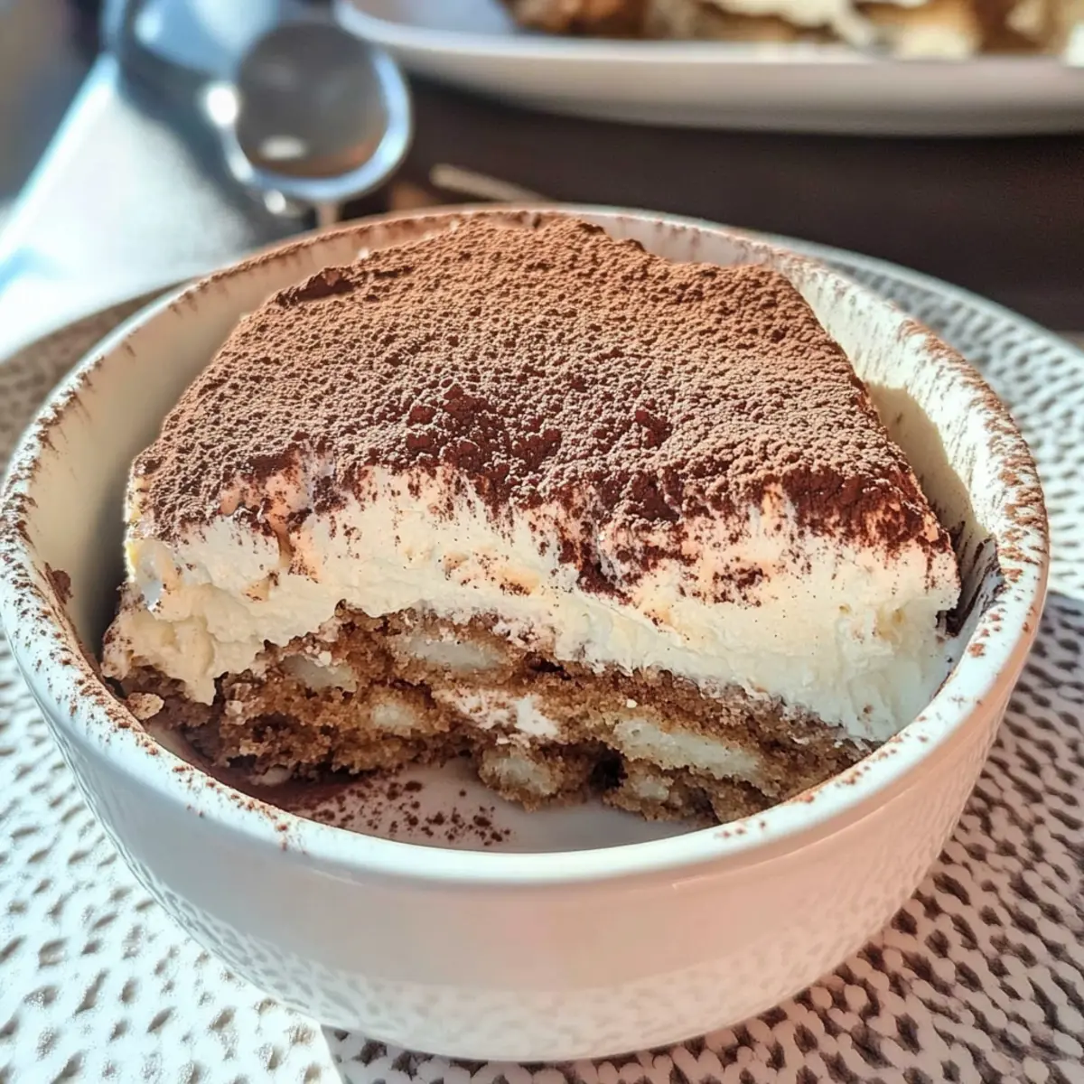 Rice Cake Tiramisu