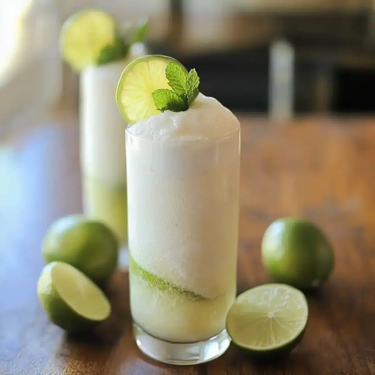 Coconut Lime Fizz Cooler