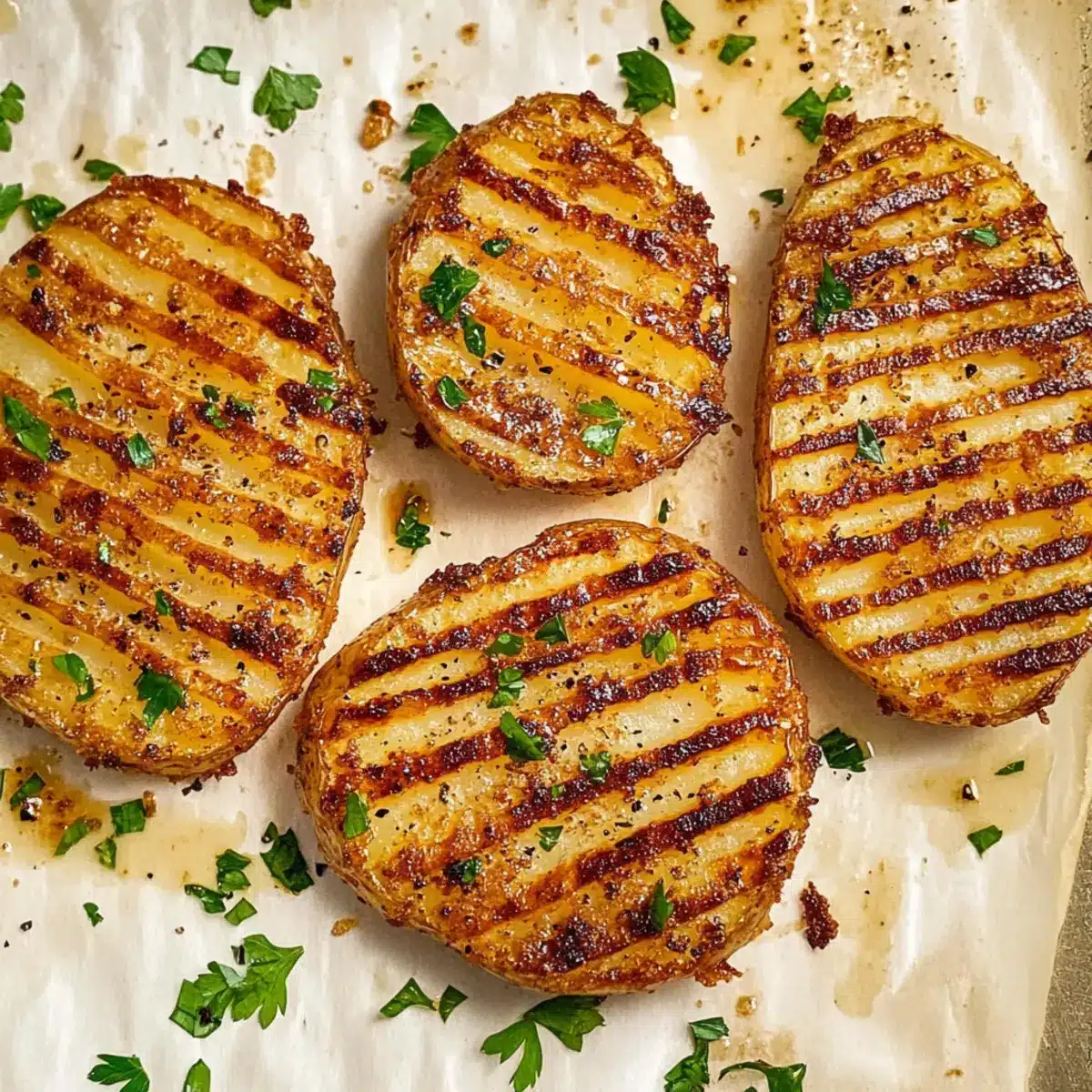 Crispy Accordion Potatoes Recipe