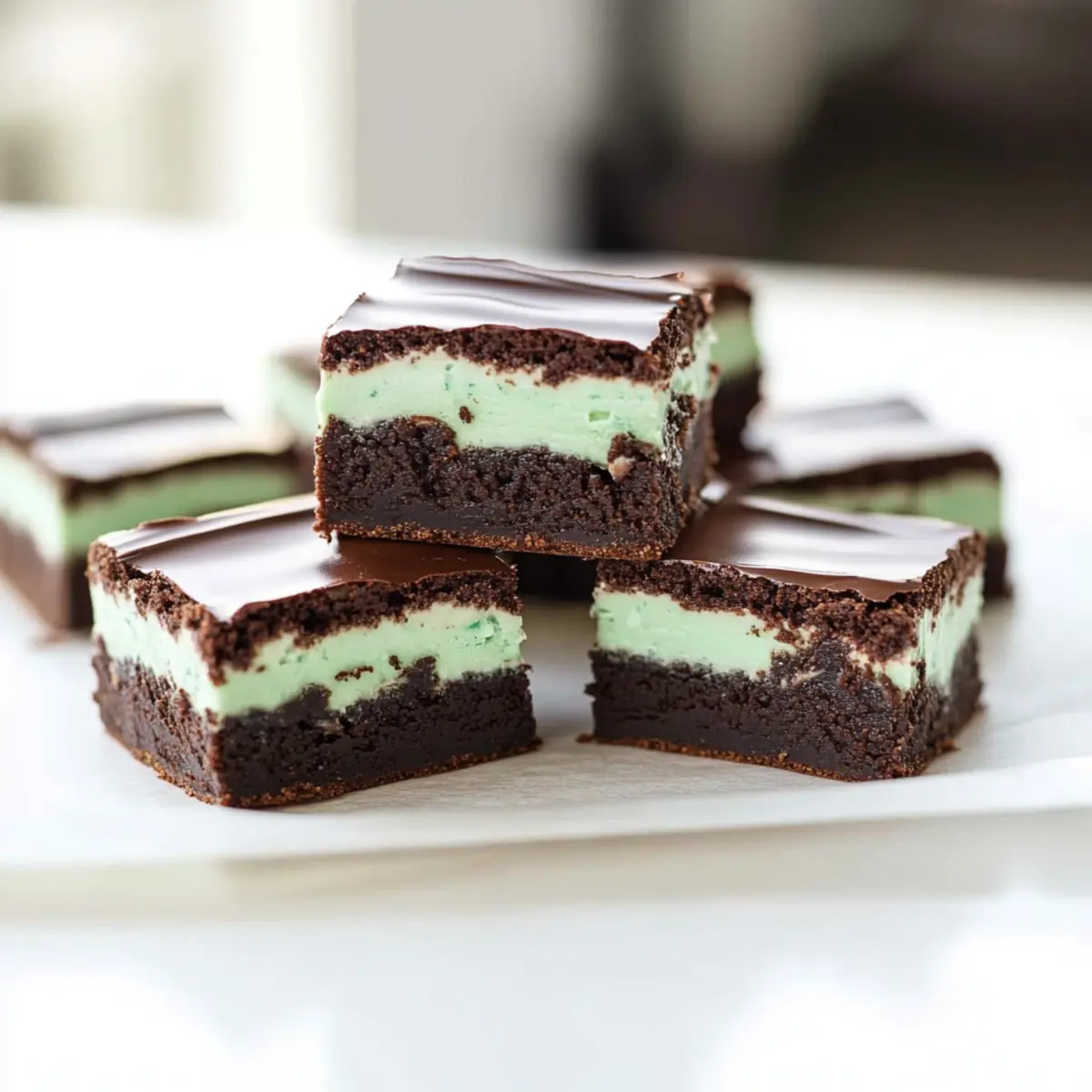 Mint Brownies