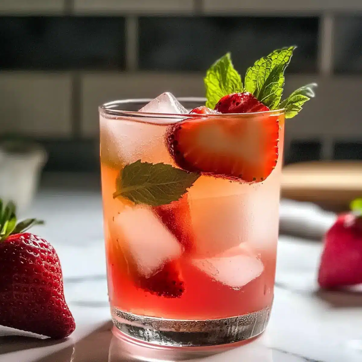 Strawberry Iced Tea