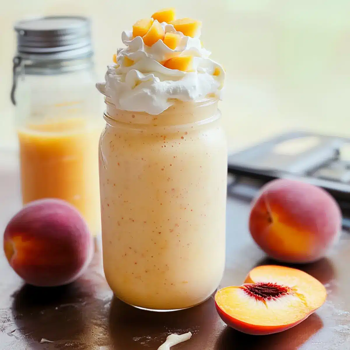 Peach Milkshake