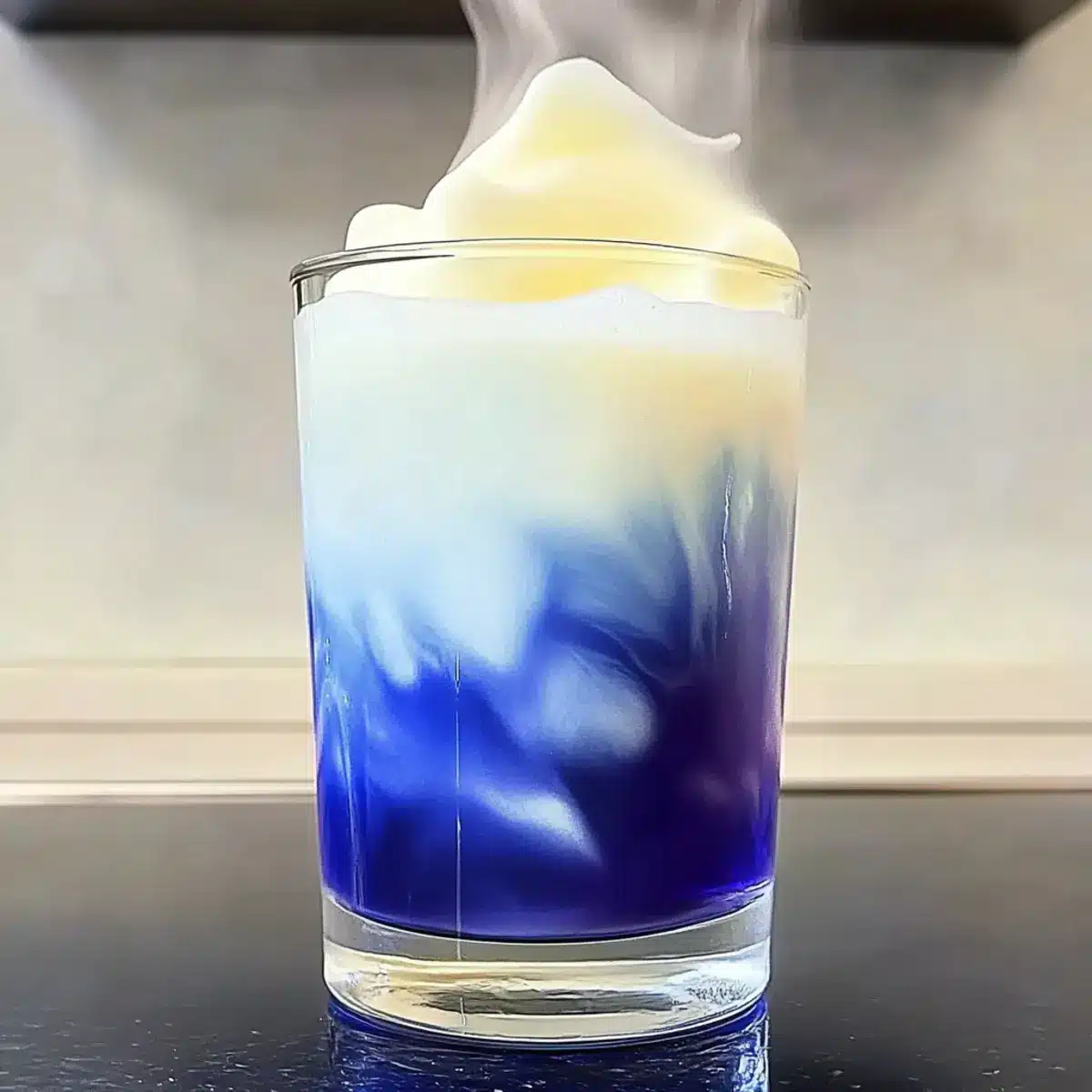 Iced Blue Tea Latte