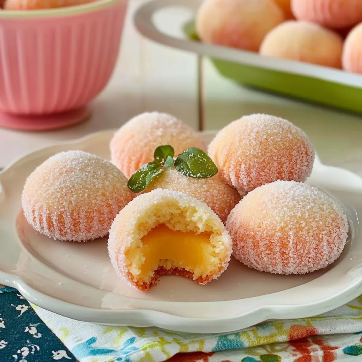 Italian Peach Cookies