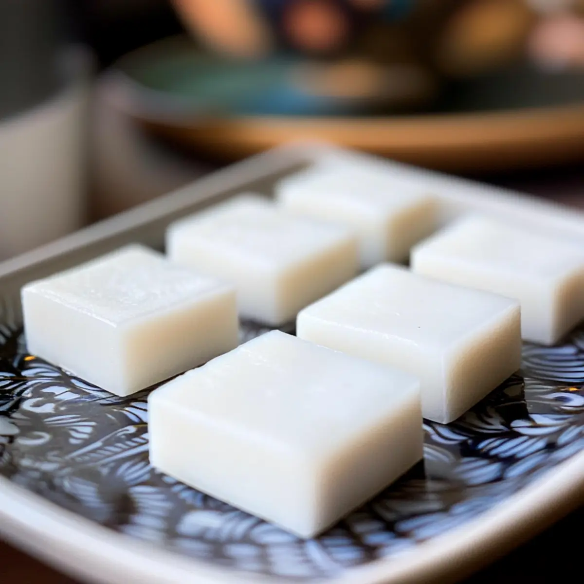 Haupia (Hawaiian Coconut Pudding)