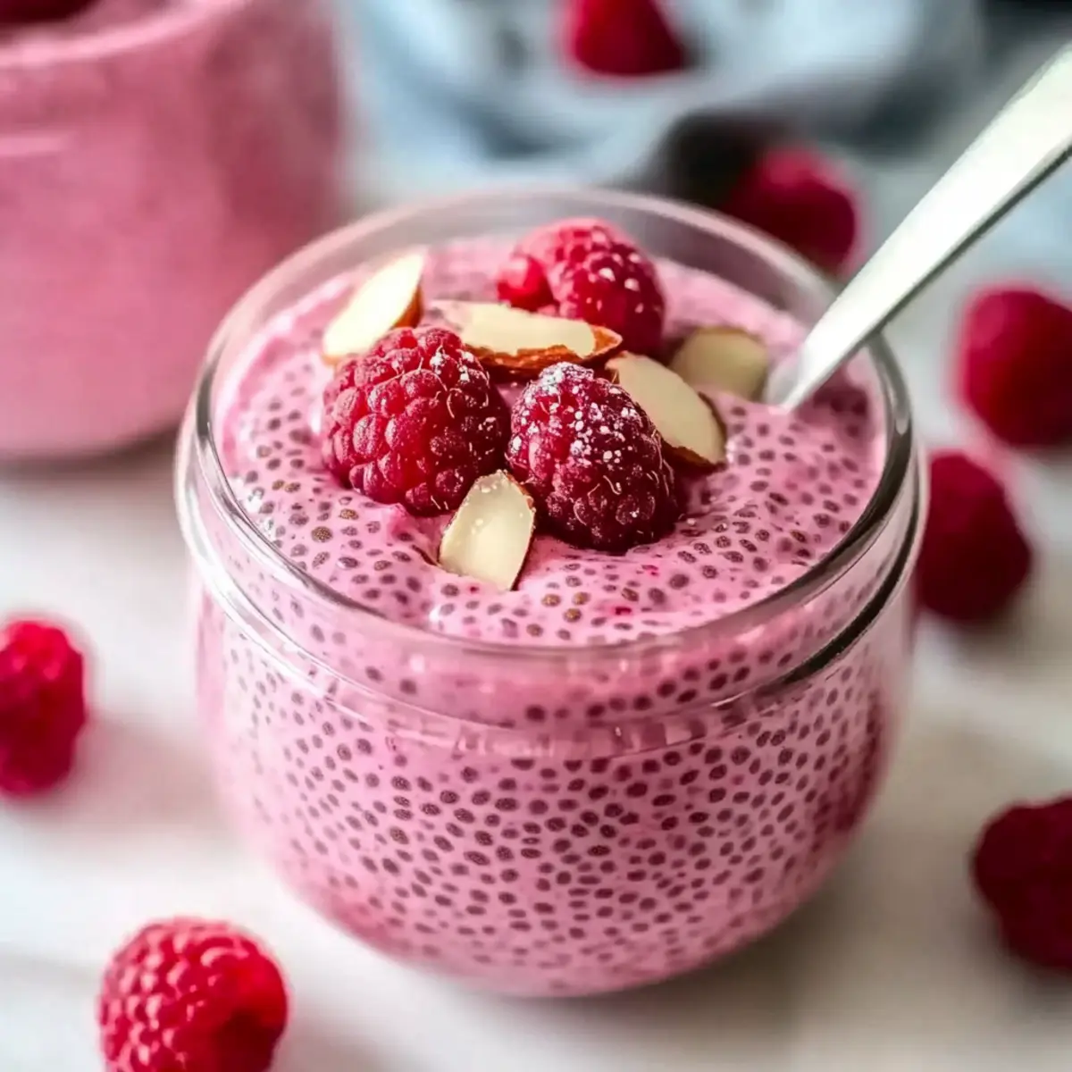Raspberry Chia Pudding
