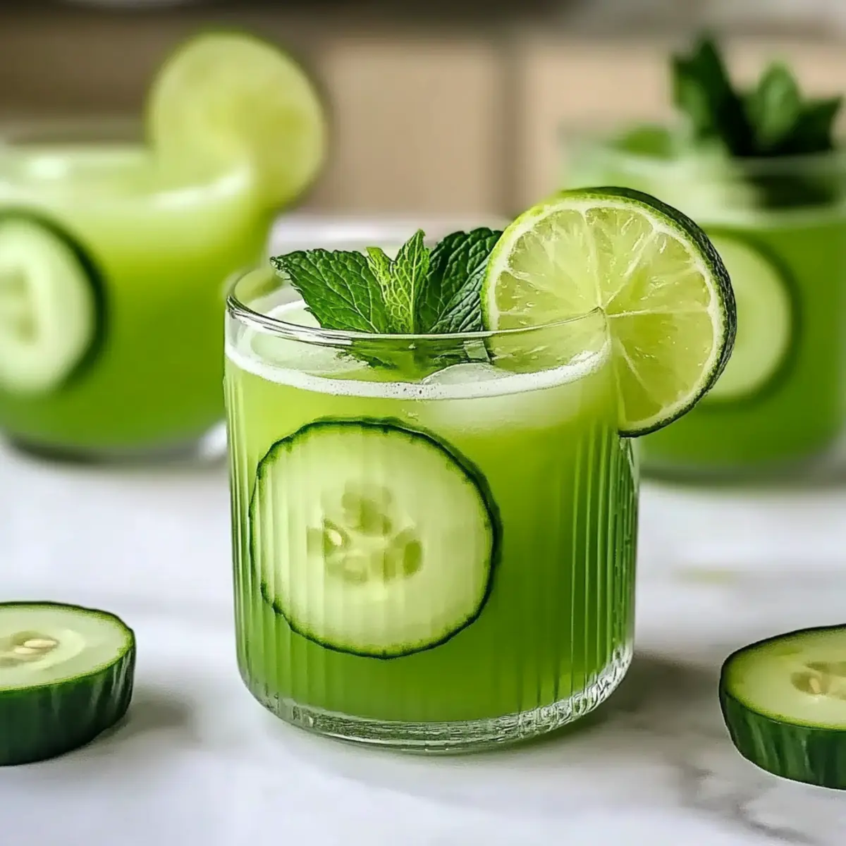 Cucumber Lime Agua Fresca