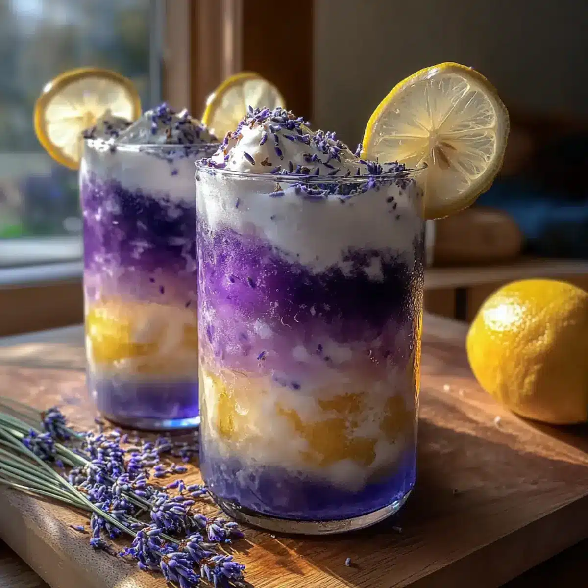 Creamy Lavender Lemonade