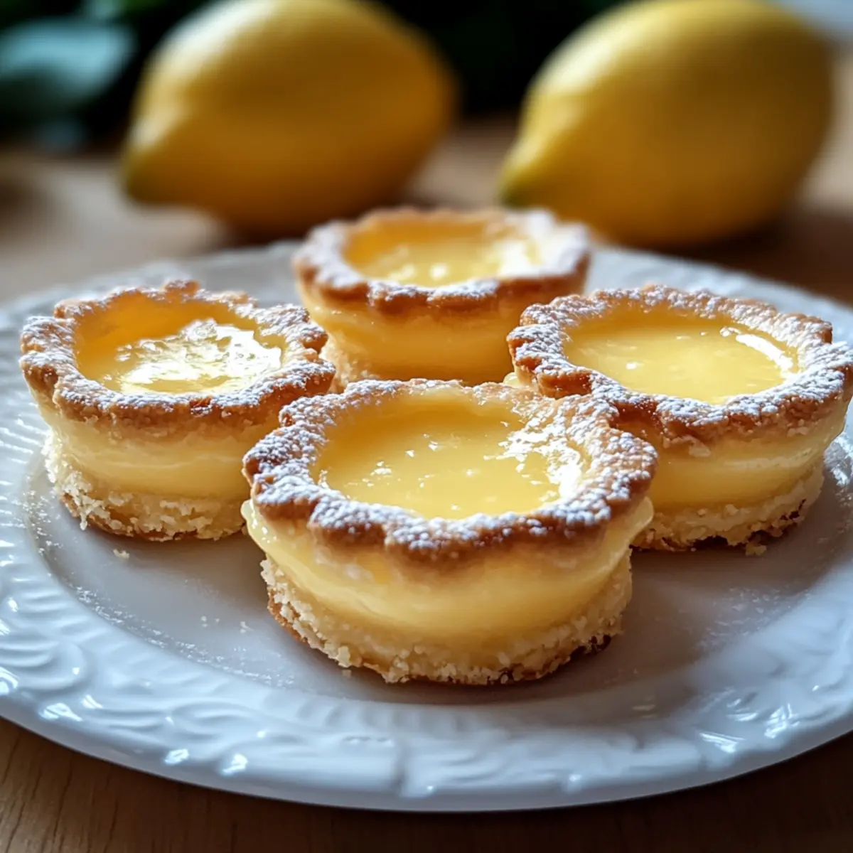 Baby Lemon Impossible Pies
