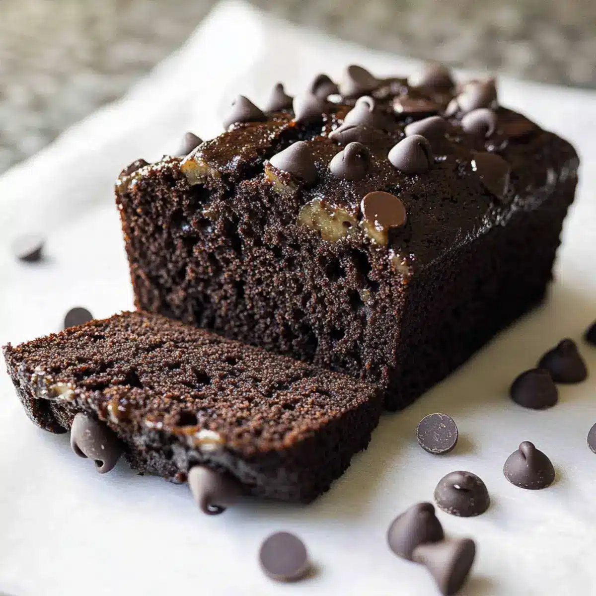 Double Chocolate Banana Bread