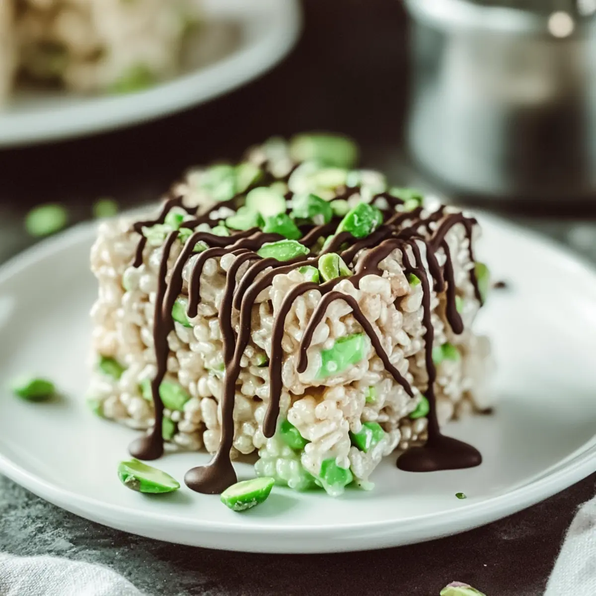 Pistachio Rice Krispies