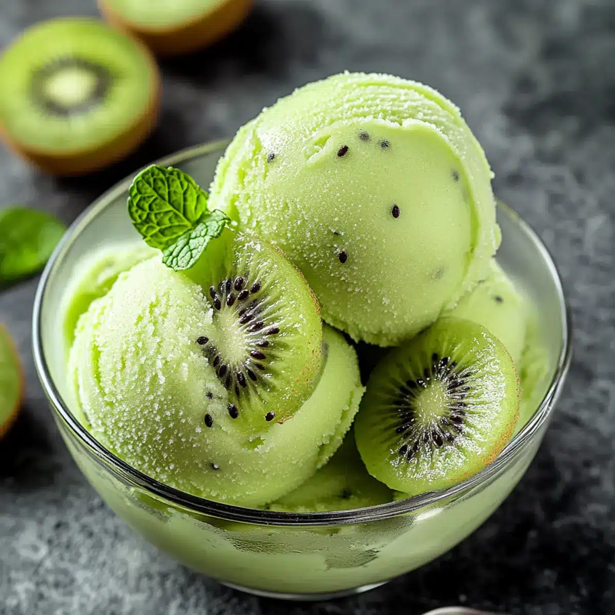 Kiwi Sorbet
