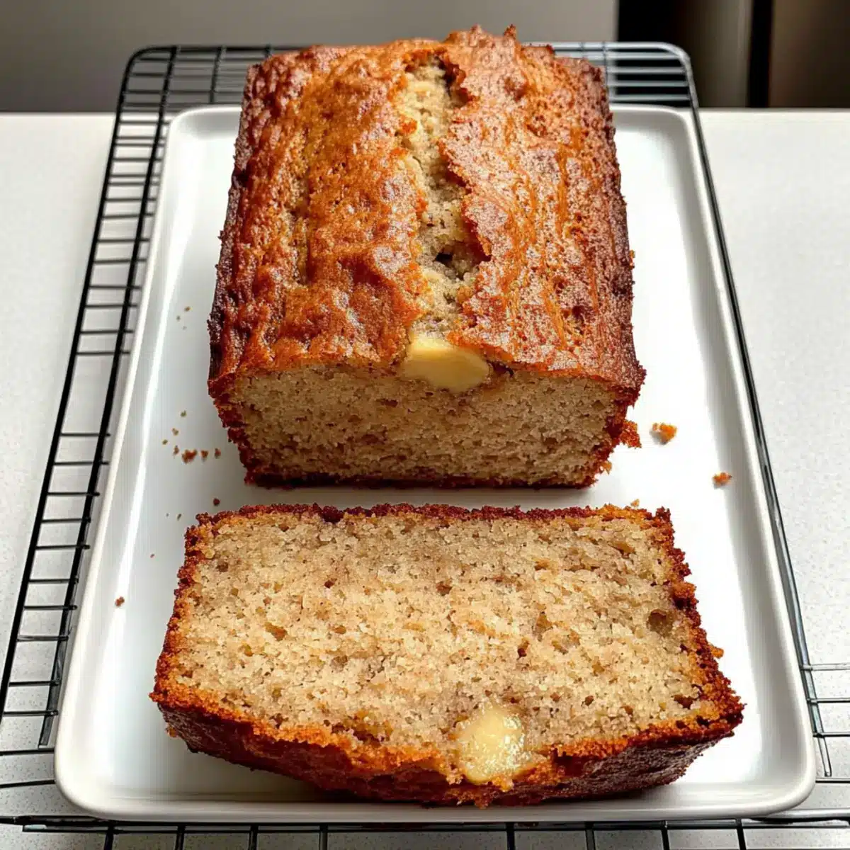 Cottage Cheese Banana Bread