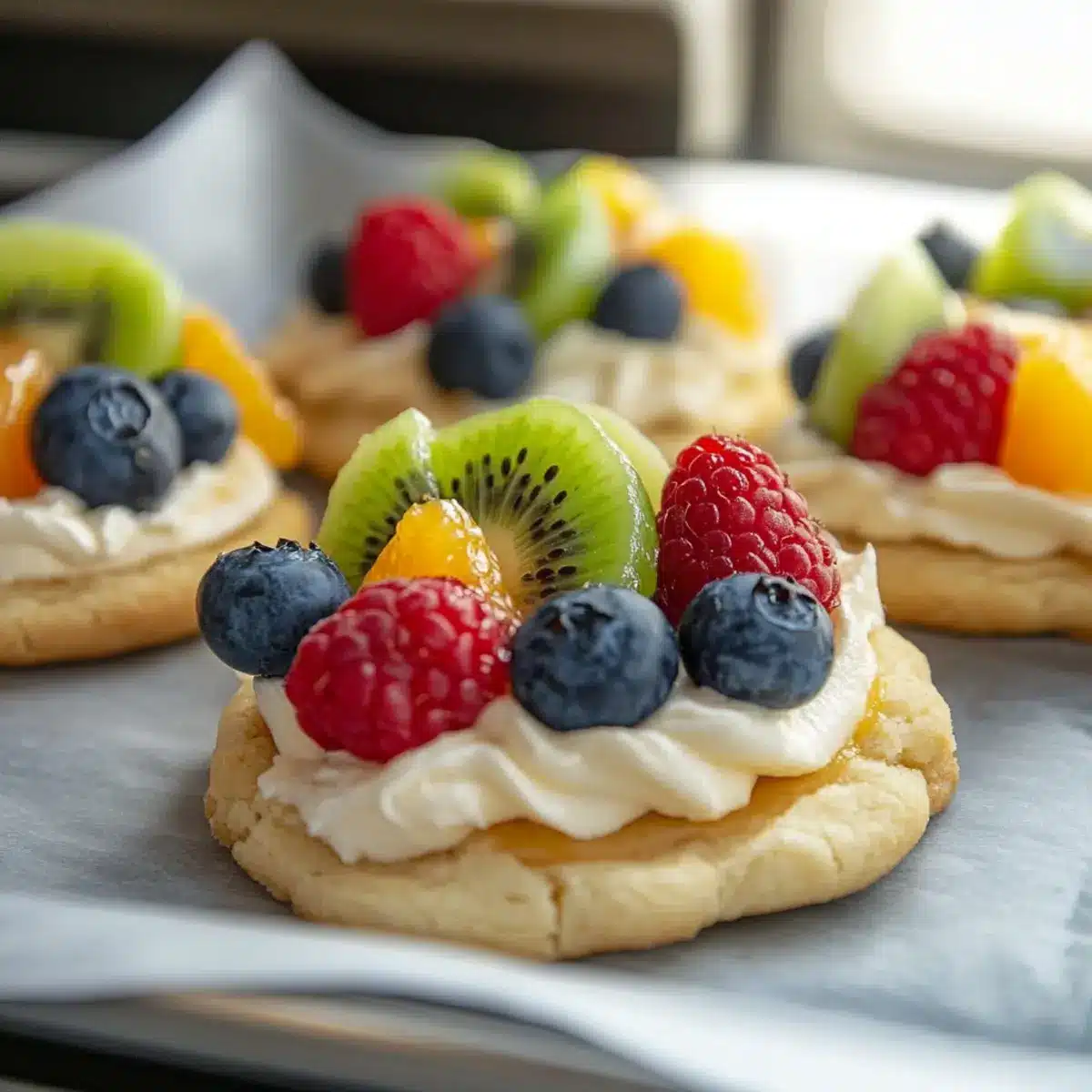 Fruit Pizza Cookies