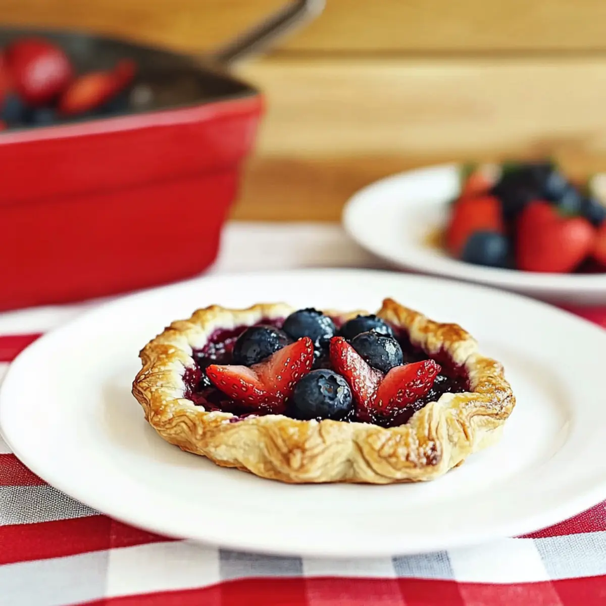 Mini Summer Berry Galettes