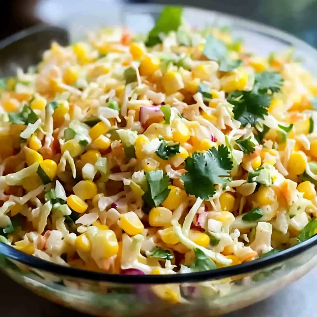 Spicy Corn Slaw